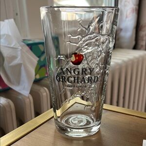 Angry Orchard Hard Cider Glass